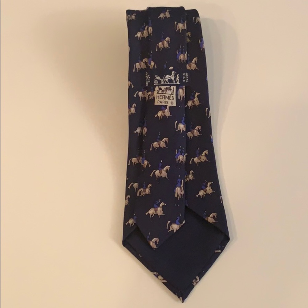 Authentic Hermès tie